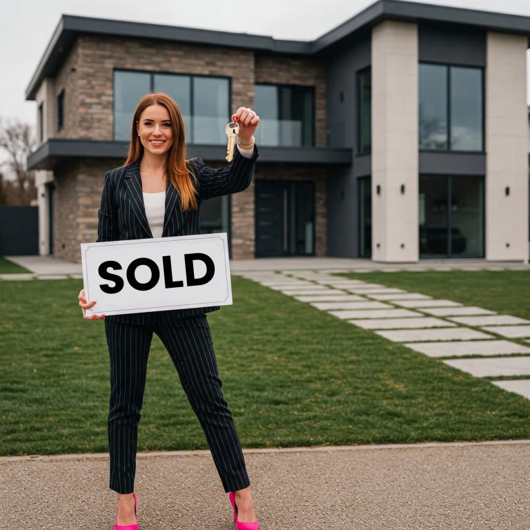 A real estate agent sold a home because she used bookkeeping for real estate agents